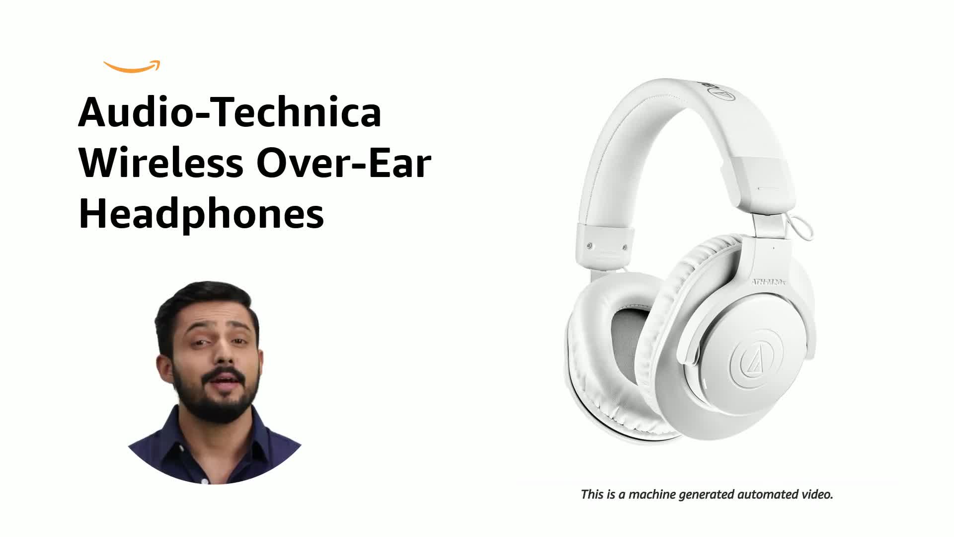 Audio-Technica Ath-M20Xbt Wireless Over-Ear Headphones, Bluetooth
